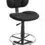 Boss Office Products Black Fabric Drafting Stools W/Footring - Image 1
