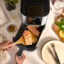 bella PRO - 4-qt. Touchscreen Slim Air Fryer - Stainless Steel - Image 3