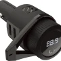 Scosche - BTFREQ Bluetooth FM Transmitter Hands Free Car Kit w/ Dual USB ports V5.0 - Black - Image 2