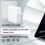 96W USB C Fast Charger Laptop Charger Compatible with All USB C Charge Device, Include Charge Cable (6.6ft/2m) - Image 4