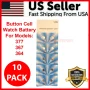 10 x OEM SPEC 377 376 364 363 WATCH BATTERY SR626SW SR626W Silver Oxide Battery - Image 1