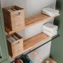 Solid Wood Butcher Block Shelf 24 in. W X 12 in. D X 1.5 in. H in Unfinished Birch - Image 4