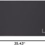 Legion Gaming XL Cloth Mouse Pad, Anti-Fray, Non-Slip, Water-Repellent, GXH0W29068, Black - Image 6