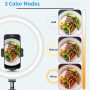 Ring Light and Phone Holder for Desk Phone Mount Arm Stand with Remote for Phone and Webcam Overhead Tripod for Viedo Recording Vlog YouTube TikTok Live Stream Cooking - Image 2