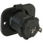 12V Car Boat Motorcycle Cigarette Lighter Socket Power Plug Adapter Outlet USA - Image 2