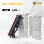 Toner Bank TN730 TN760 Toner Cartridge Compatible for Brother TN-760 TN 760 TN-730 730 Work for DCP-L2550DW MFC-L2710DW MFC-L2750DW HL-L2395DW HL-L2350DW HL-L2390DW HL-L2370DW Printer (Black, 2-Pack) - Image 3