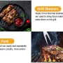 21 Pieces Complete Grill Accessories Kit, Very Best Grill Gift on Birthday Wedding - Professional BBQ Accessories Set for Outdoor Camping Grilling - Image 4