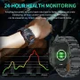 Original Men Smartwatch Flashlight Bluetooth Call Fitness Clock IP68 Waterproof Sports Men for Android IOS Smart Watch 2025 New - Khaki WhMilan - Image 4