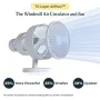 Windmill - Smart Whisper-Quiet Air Circulator and Fan with 5 speeds and Remote - White - Image 2