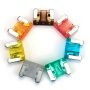 120 PC Low Profile Mini Car Fuse Auto Car Motorcycle SUV FUSES Kit APM ATM - Image 4