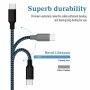 Braided USB C Type-C Fast Charging Data SYNC Charger Cable Cord 1/3/6/10FT LONG - Image 6
