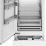 Bertazzoni - 36 in. Wide 19.6 cu. Ft. Built-In Bottom Mount Refrigerator with Ice Maker - Custom Panel Ready - Image 1