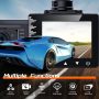 Pro Dash Cam Delantero Trasero 3 Canales Camara Coche Protege Robo Accidente - Image 3