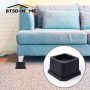 Furniture Bed Risers (4-Pack) Durable Heavy Duty Construction Bed Lifters - Image 4