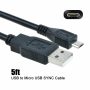 Micro USB Charger Sync Data Cable For Samsung Galaxy S3 S4 S5 S6 S7 EDGE PLUS - Image 2