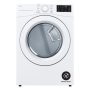 LG - 7.4 Cu. Ft. Stackable Electric Dryer with Wrinkle Care - White - Image 2
