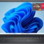 Dell - 15.6" 2K Touchscreen Laptop - AMD Ryzen 7 7000 Series-7730U 2023 - 16GB Memory - 512GB Storage - Carbon Black - Image 1