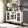 Wood Wine Storage Cabinet Sideboard Console Buffet Server - Image 5
