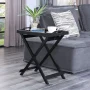 Convenience Concepts Designs2Go Folding Tray Table, Black - Image 1