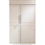 Monogram - 48 in. Wide 29.5 Cu. Ft. Side-by-Side Built-In Smart Refrigerator with Advanced Temperature Management System - Custom Panel Ready - Image 2