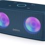 DOSS Bluetooth Speaker, SoundBox Plus Portable Wireless Bluetooth Speaker with 16W HD Sound and Deep Bass, Wireless Stereo Pairing, 20H Playtime, Wireless Speaker for Home, Outdoor, Trave - Blue - Image 4