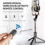 FANGTUOSI Mobile Video stabilizer Bluetooth selfie stick tripod Gimbal Stabilizer For Smartphone Live vertical shooting bracket - Image 6