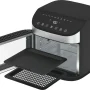 bella PRO - 12.6-qt. Air Fryer Oven: Air Fry, Roast, Broil, Bake, Dehydrate, Toast, Rotisserie + Keep Warm, Reheat & Pizza Functions - Stainless Steel - Image 4