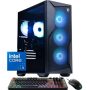 MSI - Codex R2 Gaming Desktop - Intel i5-14400F 2024 - 16GB Memory - NVIDIA GeForce RTX 5060 - 1TB SSD Storage - Black - Image 1