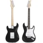 Zeny Beginners 39" Full Size Electric Guitar with Amp, Case and Accessoriese, Black - Image 2