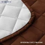 Subrtex Reversible Sofa Cover for Pets, Non-Slip Couch Slipcover for Dogs & Cats, Washable Furniture Protector, Fits Most Couches (Oversize Sofa, Chocolate) - Image 3