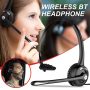 2x Office Trucker Bluetooth Headset Noise Cancelling Wireless Headphone with Mic - Image 3
