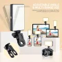 LED Selfie Light Phone Fill Light 120 LED 3000mAh Rechargeable Portable Video Light for Tiktok Vlog Video Conference Selfie - Image 2