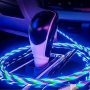 USB Type C Cable(3-Pack 10ft),WFFOIFL Led Light Up Charging USB A to USB C Flowing Charge Cord Compatible with Android Samsung Galaxy S10 S9 S8 Plus,Note 9 8,No Fast,USB C Charger - Image 2