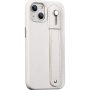 SaharaCase - FingerGrip Series Case with Strap for Apple iPhone 13 and iPhone 14 - White - Image 2