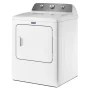 Maytag - 7.0 Cu. Ft. Electric Dryer with Wrinkle Prevent - White - Image 2