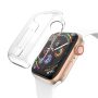 Apple Watch Series 4 44 MM Hybrid TPU Rubber Silicone Hard Case Cover Crystal CLEAR Screen Cover for Apple Watch iWatch Series 4 44mm - Image 4