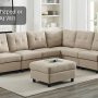 Modern Modular Sectional Sofa Living Room Furniture Set Casual DIY Couch - Image 5