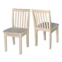 Dmitry Kids 14'' Unfinished Wood Desk Or Activity Chair Desk / Activity Chair and Ottoman - Image 4
