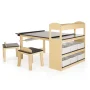 Kids Deluxe Art Center and Stool Set - Image 6
