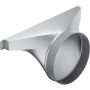 10" Side/Rear Transition for Select Thermador Downdraft Range Hoods - Silver - Image 1