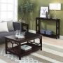 Convenience Concepts Omega Console Table, Cranberry Red - Image 6