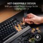 Razer - BlackWidow V4 Mini 65% HyperSpeed Wireless Mechanical Orange Switch Gaming Keyboard with Hot-Swappable Design - Black - Image 3