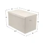 Sorbus Beige Toy Chest with Flip-Top Lid - Image 6