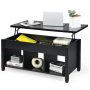 Lift Top Coffee Table with Hidden Storage Compartment - Image 3