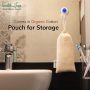HealthAndYoga™ Tongue Cleaner Scraper with Storage Bag - Hygienic, Surgical Grade, Non-Synthetic Grip – Sterilizable Tongue Brush Cleaner (Surgical Steel - 2 Pack) - Image 6