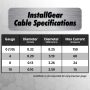 InstallGear 10 Gauge (50Ft) Copper Clad Aluminum CAA - Primary Automotive, Amplifier Power and Ground Cable, Battery Cable, Audio Speaker Stereo, RV Trailer Wiring Welding Cable - Image 3
