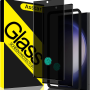 2x Protector de pantalla de privacidad de vidrio para Samsung Galaxy S23 Ultra - Image 2