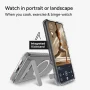 ZAGG - Crystal Palace Snap Magnetic Case with Kickstand for Samsung Galaxy S26+ - Clear - Image 3