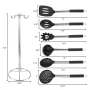 Stainless Steel and Silicone Kitchen Utensil (Set of 7) - Image 2