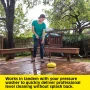 Universal 11 in. Surface Cleaner Attachment for Electric Power Pressure Washers - 2000 PSI - Image 2